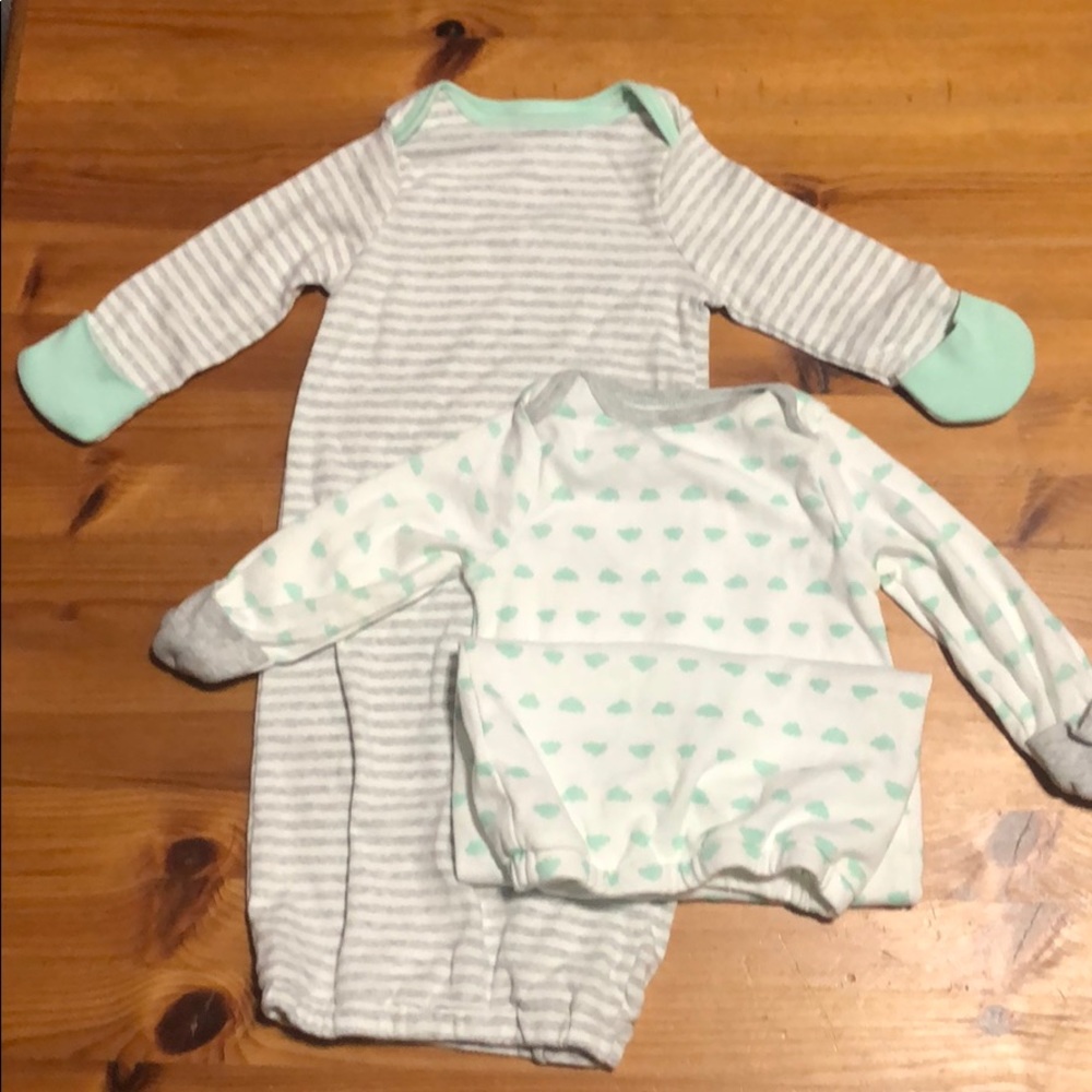 Baby sleeper gowns